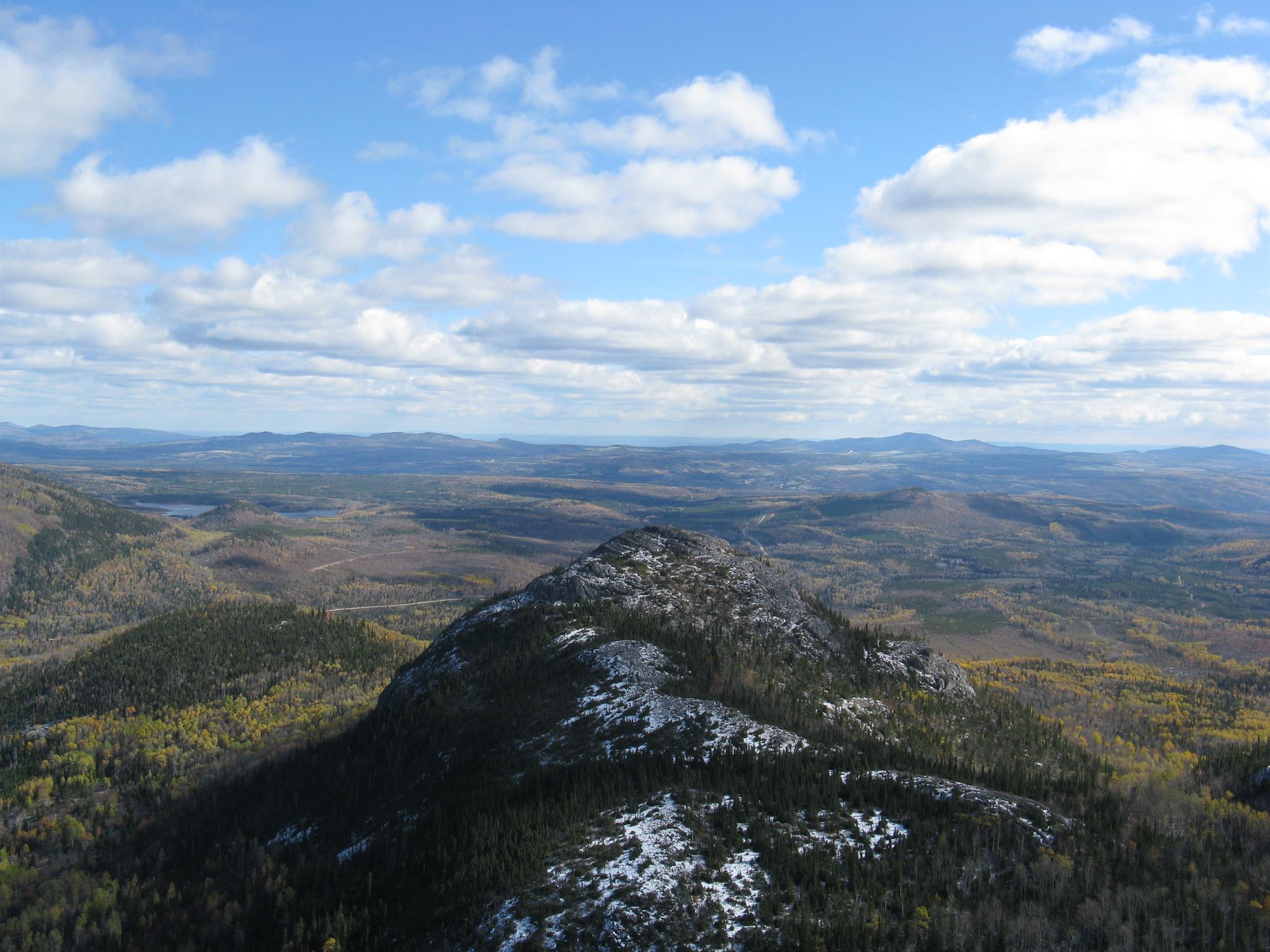 Mont Du Gros Ruisseau Sommet Ouest Peakbagger Com